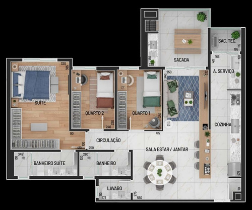 Imagem 30 de 30 de Apartamento - Ap01664 - 70127125
