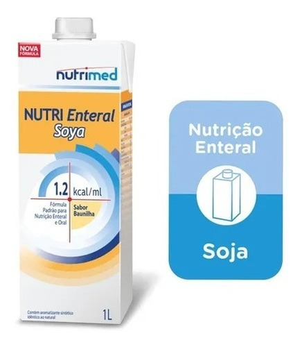 Nutrição Enteral Nutri Enteral Soya 1,2 Kcal/ml 1l