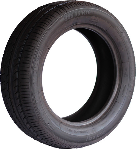 Kit 4 Pneu 205/55/16 Remoldado Com Borracha Vipal E Inmetro