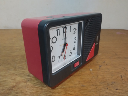 Antigo Anos 80 Raro Do Japão Rádio Relógio Alarme Gravador (Usado)