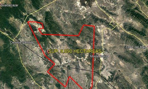 Gran Terreno Con Riqueza Natural, San Luis Potosi Sup. 9,890 Hectareas