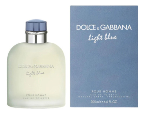 Perfume Dolce & Gabbana Light Blue 200ml. Caballero