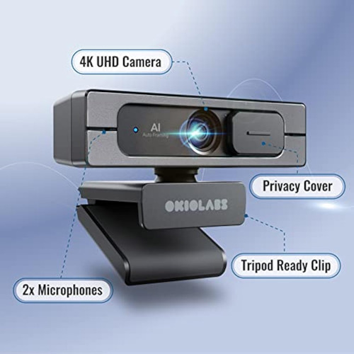 Cámara Web A10 4k Ultra Hd Ai-auto Framing, Gran