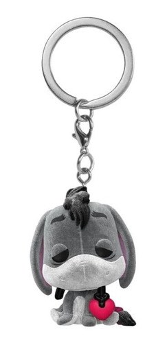 Funko Pop Pocket Keychain Eeyore Flocked Exclusivo