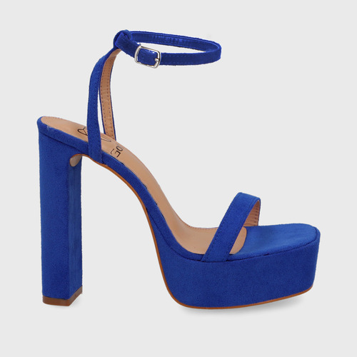 Sandalias Taco Azul 3510104