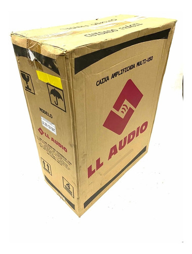 Caixa De Som Multiuso Amplificada Recarregavel Ll200usb 12v