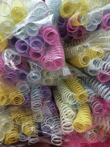 Imagen 1 de 1 de Espirales Plasticos Surtidos Pastel 2:1  N20  50 Uni 