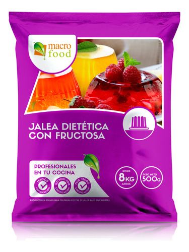 Jalea Dietetica Con Fructosa Sabor Piña Rinde 8kg. Agronewen