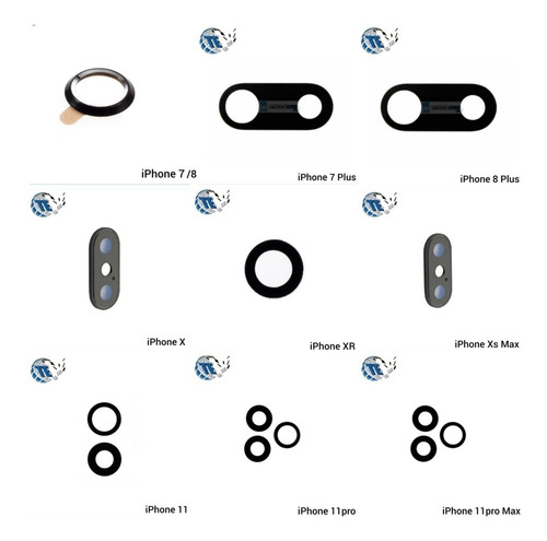 Mica Lente De Cámara iPhone 
