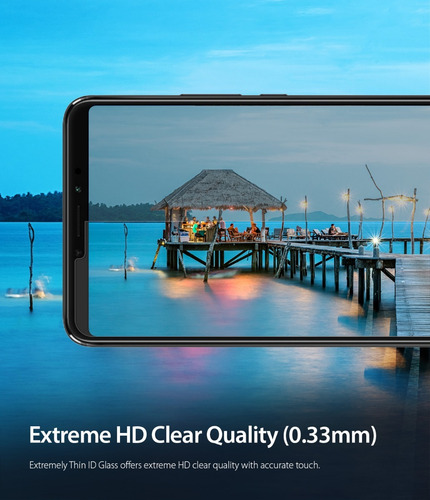Imagen 6 de 9 de Vidrio Templado Xiaomi Mi Max 3 Ringke Pack X 2 Unidades