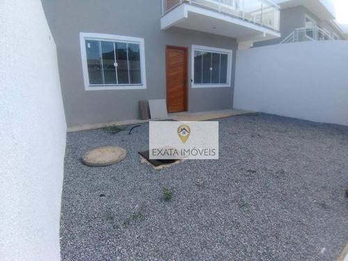 Casa Tipo Apartamento, Quintal Independente, Extensão Do Bosque/ Rio Das Ostras! - Ca1192