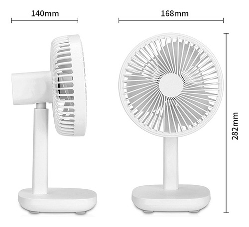 Pj Soporte De Ventilador F6 Para Escritorio, Sacudiendo Y