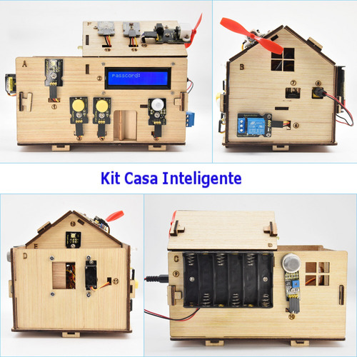 Kit Casa Inteligente Ks0085 Compatible Arduino 9v