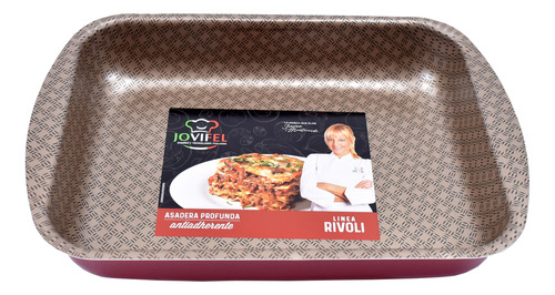 Asadera Antiadherente Profunda 28 Cm Jovifel Linea Rivoli