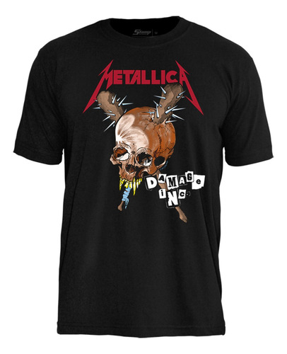 Camiseta Metallica Damage Inc. - Top