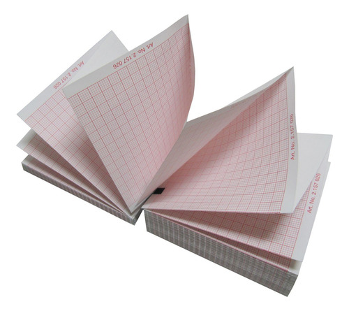 Ecg Paper - Cp100, Cp200, Cp150 (5 Paquetes)