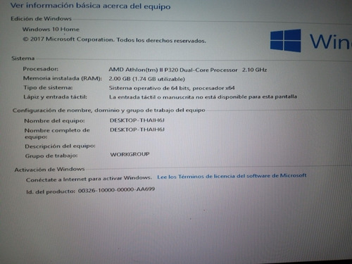 Compaq Presario Cq62-209wm Piezas Precios En Descripción