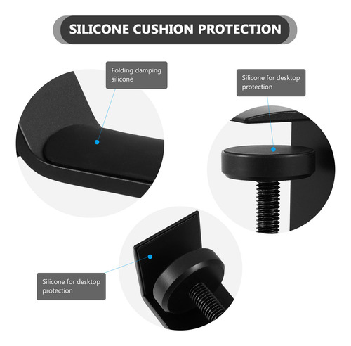 Soporte Para Auriculares Para Colgar Debajo Del Escritorio,