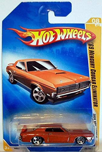 Hot Wheels 2009 Nuevos Modelos Tan 69 Mercury Cougar