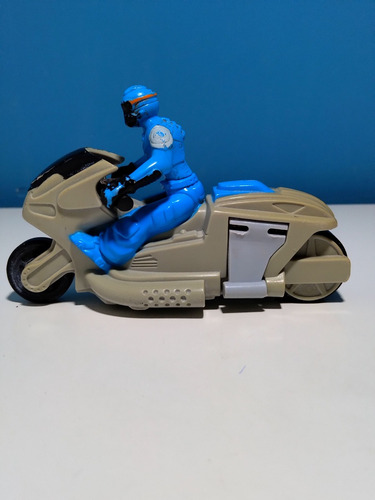 Muñeco Action Man En Moto (Usado)