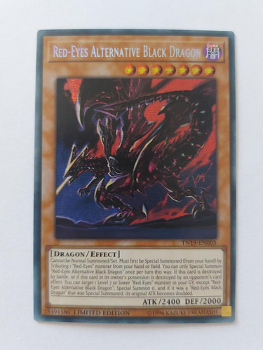 Yugioh Red-eyes Alternative Black Dragon - Tn19-en005 