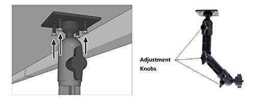 Soporte De Pared Para Cámara Web Acetaken C920s, Negro
