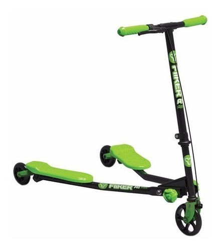 Patineta / Scooter  Yvolution Y Fliker A1 Air Negra/verde