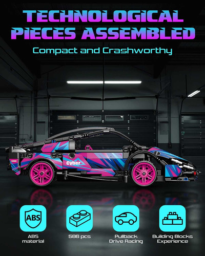 Conjuntos De Ladrillos De Construcción De Maquetas De Coches