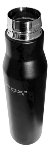 Botella Fox Termica Deportiva Acero Inoxidable 750ml Negro