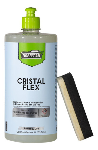 Removedor De Chuva Ácida Cristal Flex 1 Litro Nobrecar