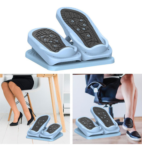 Stepper Sentado, Camilla Inclinada For Pantorrillas, Azul