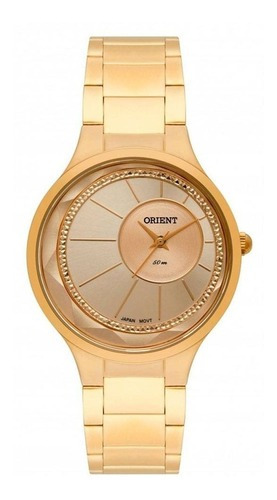 Relógio Orient Original Feminino Dourado Fgss0116 C1kx