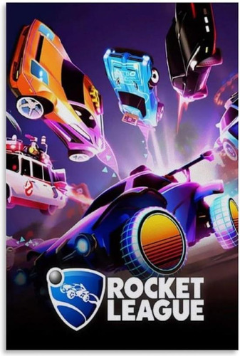 Iemihzum Rocket League Game Poster Pintura Decorativa Lienzo