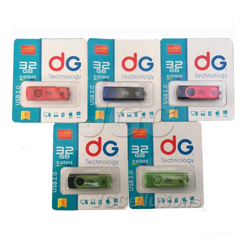 Memoria USB Colors DG Technology 32 Gb
