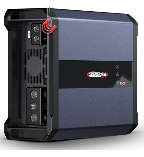 Amplificador Módulo Som Carro 1600w Rms 1 Canal Soundigital