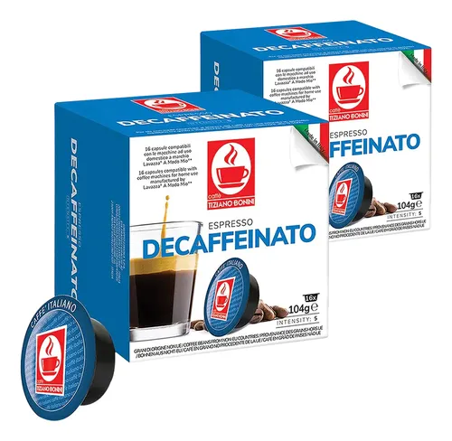 comprar 32 Cápsulas Bonini Compatibles Dolce Gusto - Decaffeinato