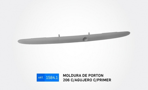 Moldura De Porton 206 C/agujero C/primer