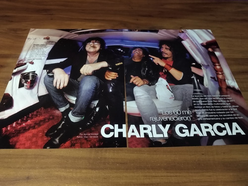 (ar927) Charly Garcia * Clippings Revista 2 Pgs * 2012 (Usado)