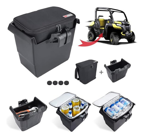 Caja Almacén Hielera Can Am Defender/ Max Hd8 2016-2023
