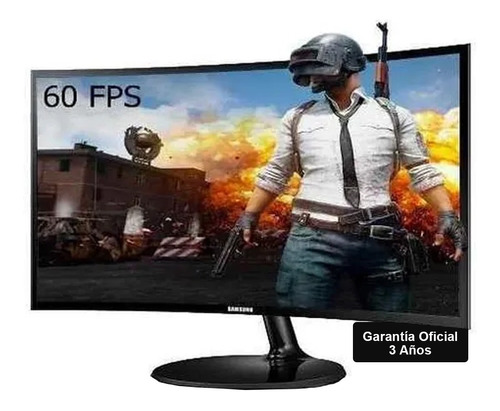 Monitor Samsung Curvo 24 Pulgadas Gamer Freesync Cf390 - Bde