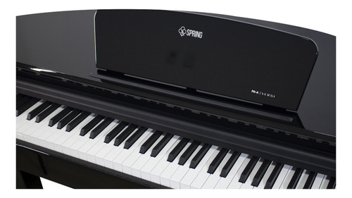 Piano Spring Digital Versi Pd-a Cor Preto 110v - 220v
