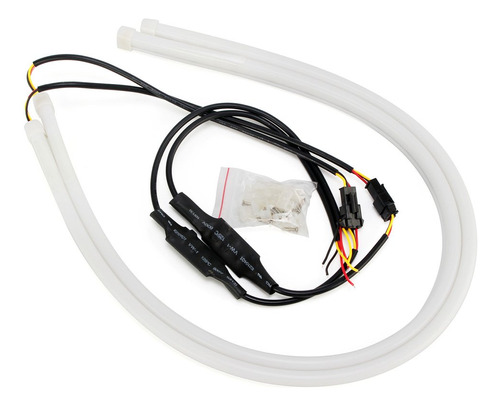 Shinho 60cm White/amber Switchback Drl Led Flexible Tube Str