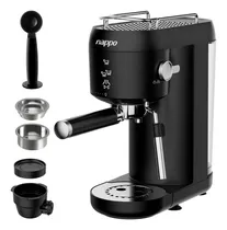 Comprar Cafetera Espresso Nappo 2 En 1 1400w 20bar Filtro O Cápsulas Color Negro
