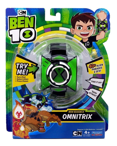 Reloj Ben 10 Omnitrix  Temporada 3 