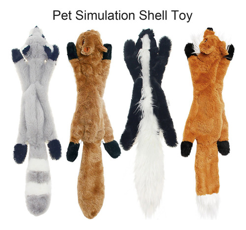 Juguete De Simulación De Piel De Animal De 450 Mm, Sin Relle