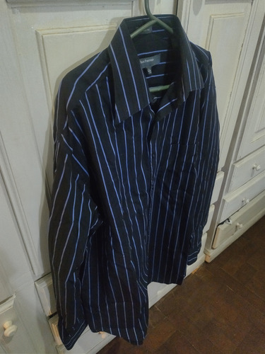 Camisa Azul A Rayas Xl (Usado)