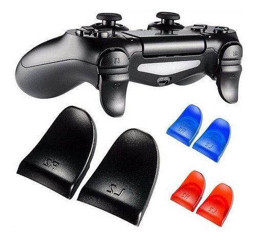 Extension Botones L2 R2 Joystick Playstation 4 Negro