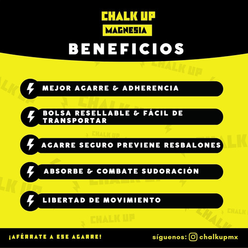 Magnesia En Polvo / 2kg Cubeta / Chalkup / Magnesia Premium