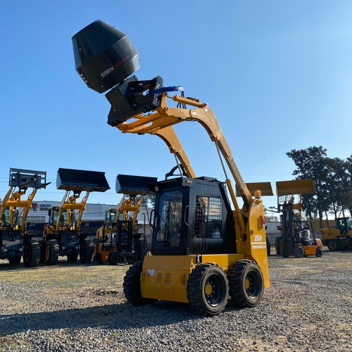 Imagen 7 de 19 de Minicargadora Trompo Hormigon 50hp Sinomach 255f Cabinada Aa