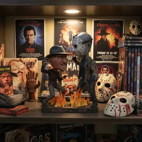 HEAD KNOCKERS フレディ vs ジェイソン DELUXE SET Freddy Vs Jason Box Deluxe Set , Extreme Head Knokers | MercadoLivre
